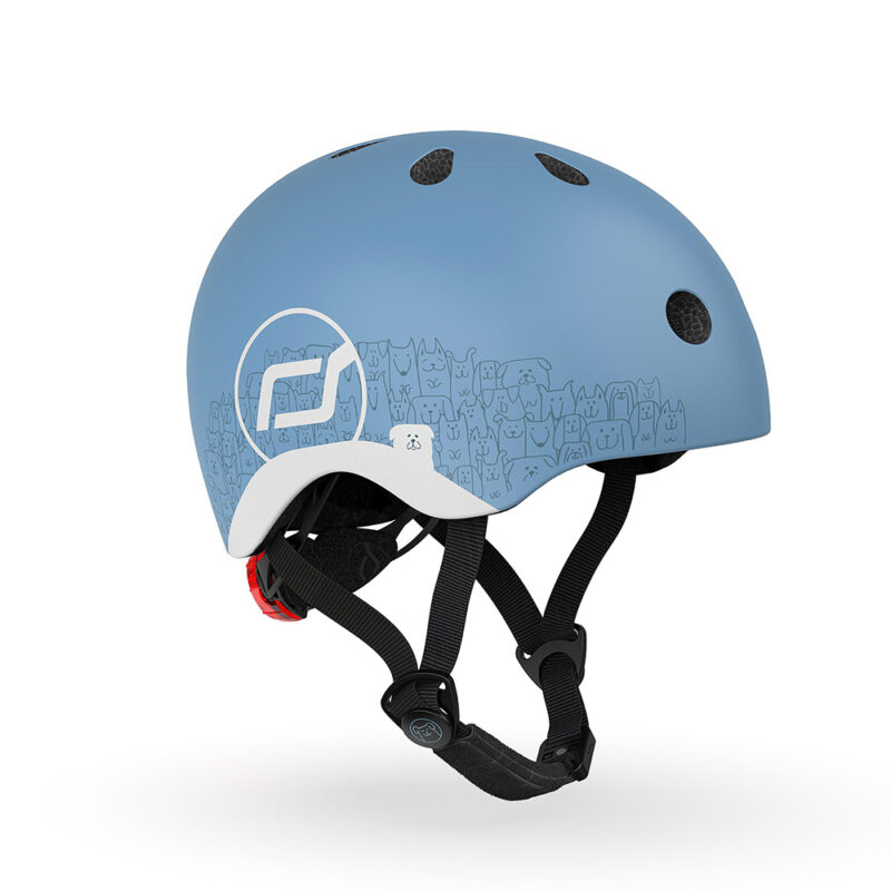 Mũ đội đầu phản quang Scoot and Ride size XXS (nhiều màu)