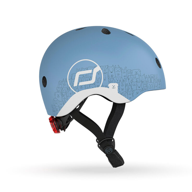 Mũ đội đầu phản quang Scoot and Ride size XXS (nhiều màu)