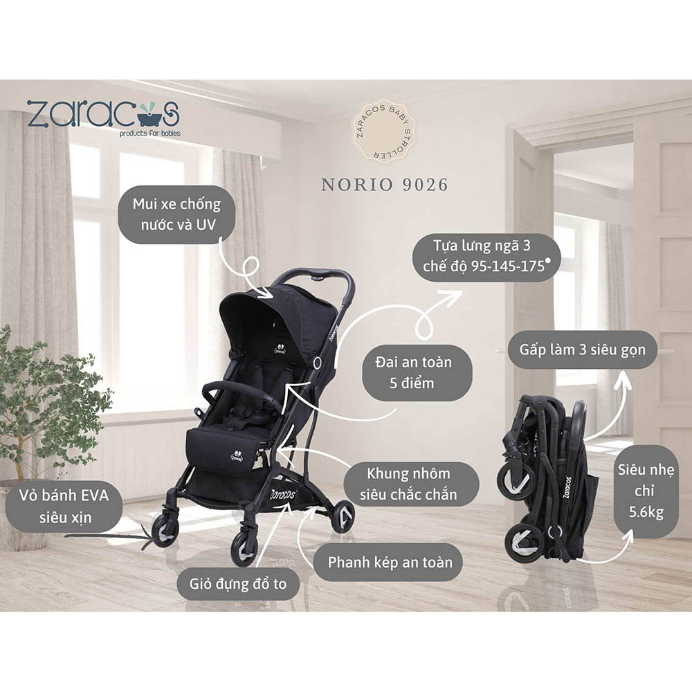 Xe đẩy gấp gọn cho em bé xách tay lên máy bay: Giải pháp hoàn hảo cho gia đình hay du lịch