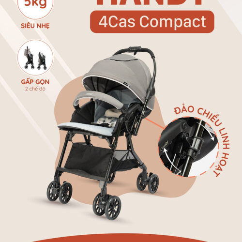 Xe đẩy trẻ em Combi Handy 4Cas Compact