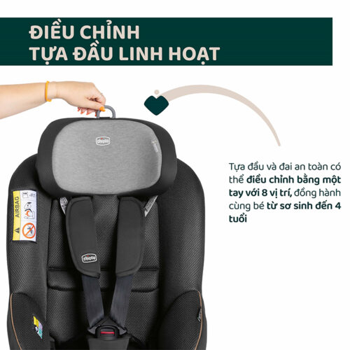 Ghế ô tô Chicco Seat 105 xoay 360 ISOFIX 11 Ghế ô tô Chicco Seat 105 xoay 360 ISOFIX