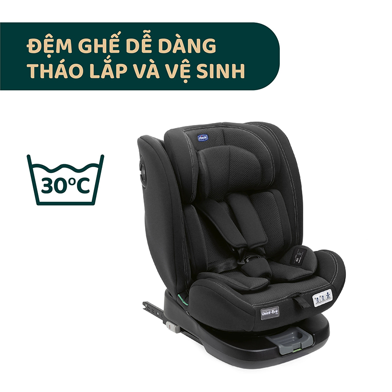 Ghế ô tô Chicco Unico Evo Classic xoay 360 ISOFIX 3 Ghế ô tô Chicco Unico Evo Classic xoay 360 ISOFIX