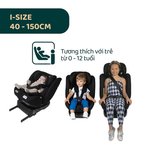 Ghế ô tô Chicco Unico Evo Classic xoay 360 ISOFIX 12 Ghế ô tô Chicco Unico Evo Classic xoay 360 ISOFIX