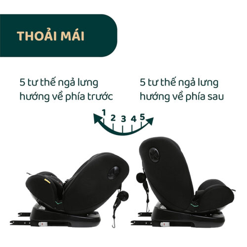 Ghế ô tô Chicco Unico Evo Classic xoay 360 ISOFIX 16 Ghế ô tô Chicco Unico Evo Classic xoay 360 ISOFIX