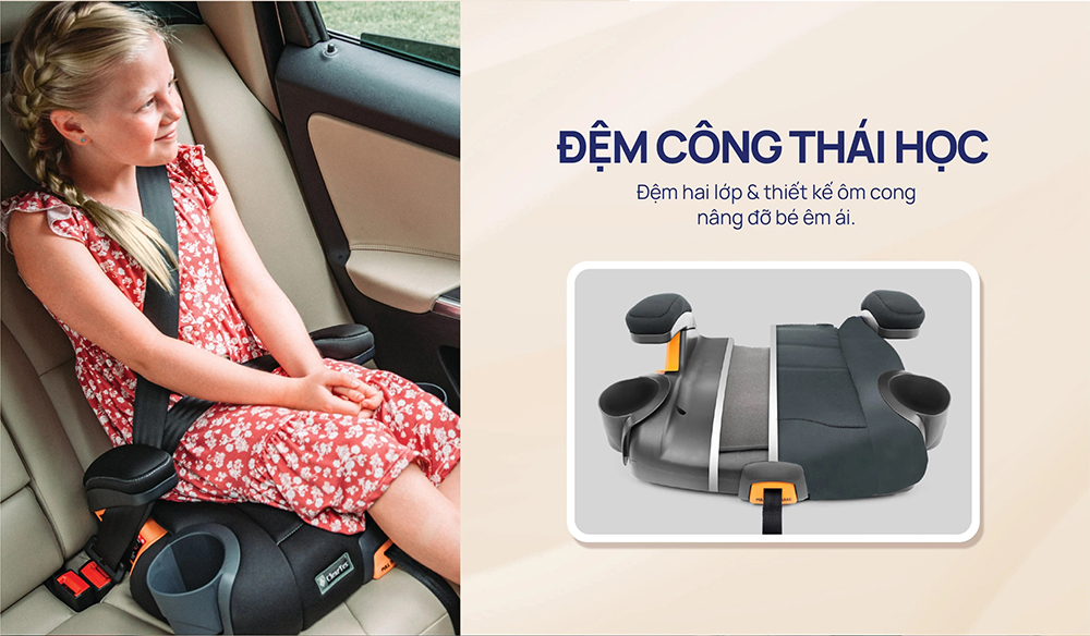 Ghế ô tô Chicco KidFit Plus Isofix 23 Ghế ô tô Chicco KidFit Plus Isofix
