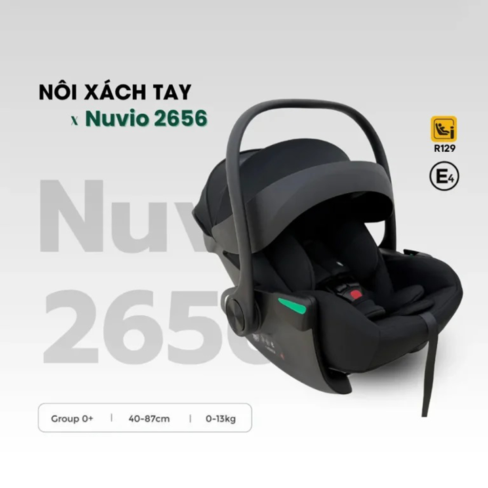 Nôi ghế ô tô Zaracos Nuvio 2656 14 Nôi ghế ô tô Zaracos Nuvio 2656